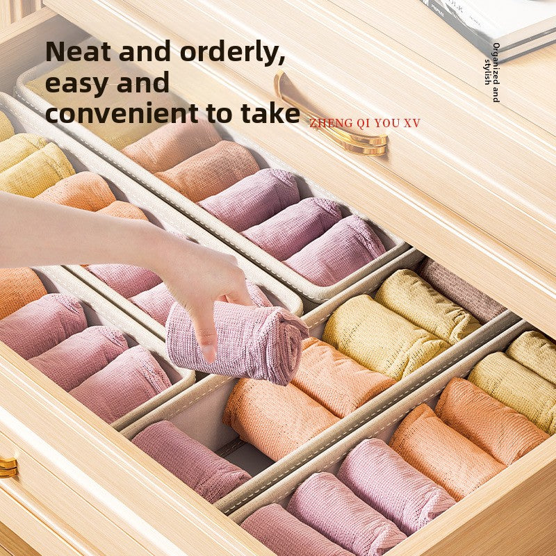 Tianshan Cotton and Linen Socks Box Intimates Storage
