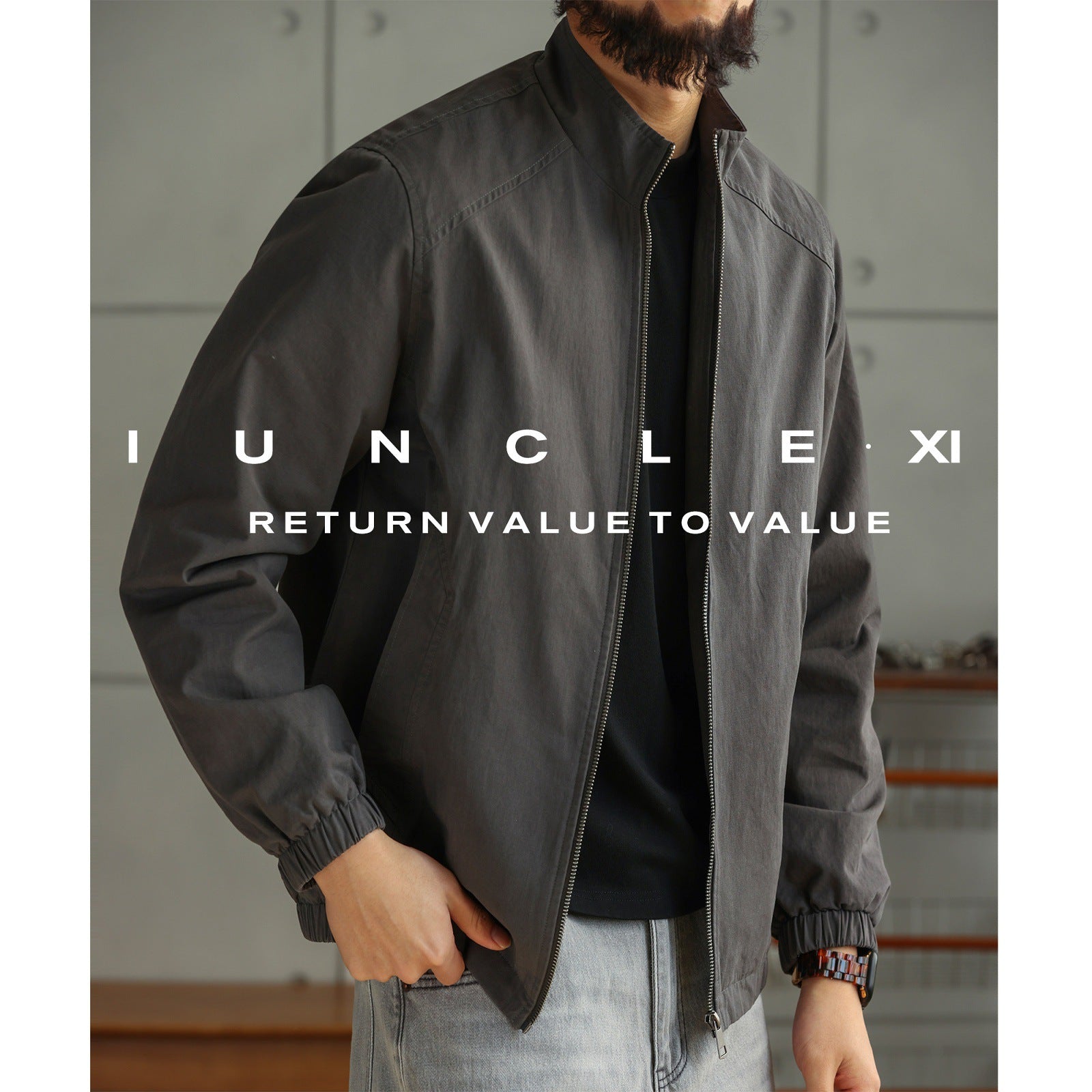 Cotton Linen Blend Washed Casual Jacket