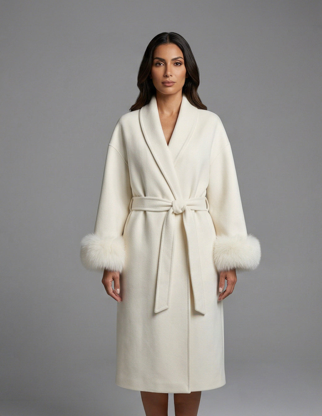 The Woolen Wrap Long Coat