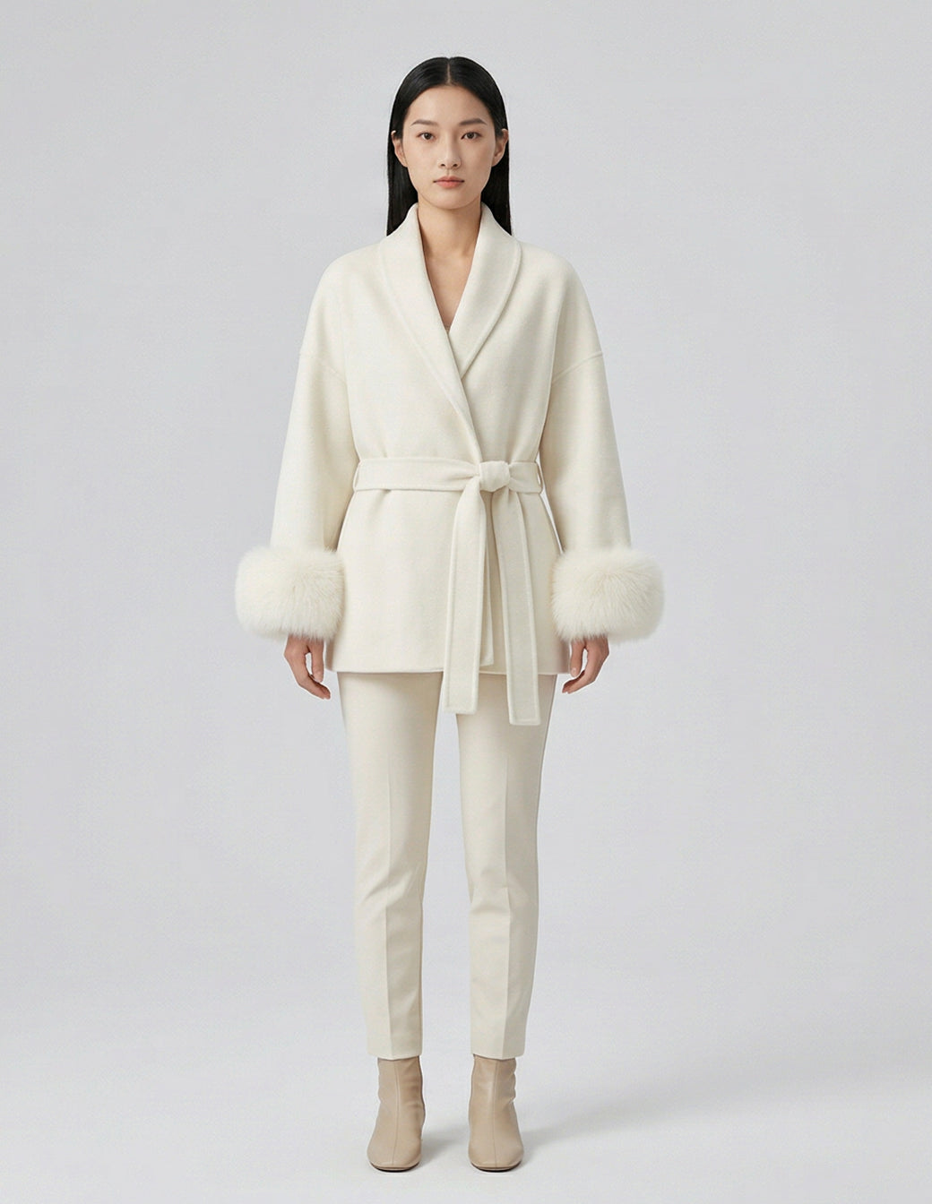The Woolen Wrap Short Coat