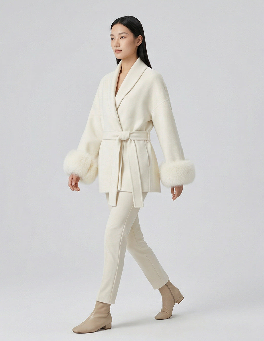 The Woolen Wrap Short Coat