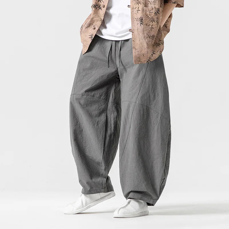 Men’s Cotton Harem Trousers