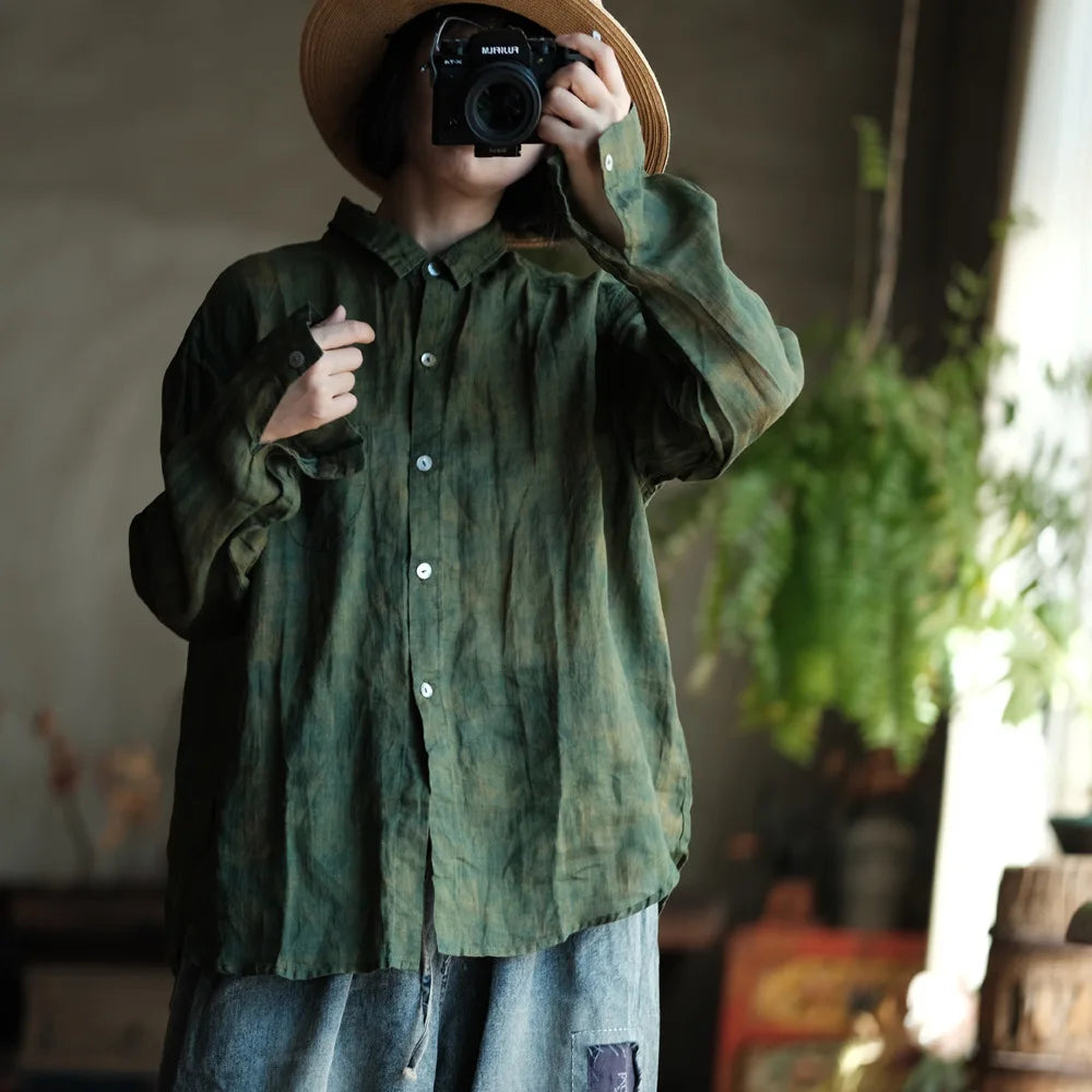 The Artful Ramie Batwing Shirt