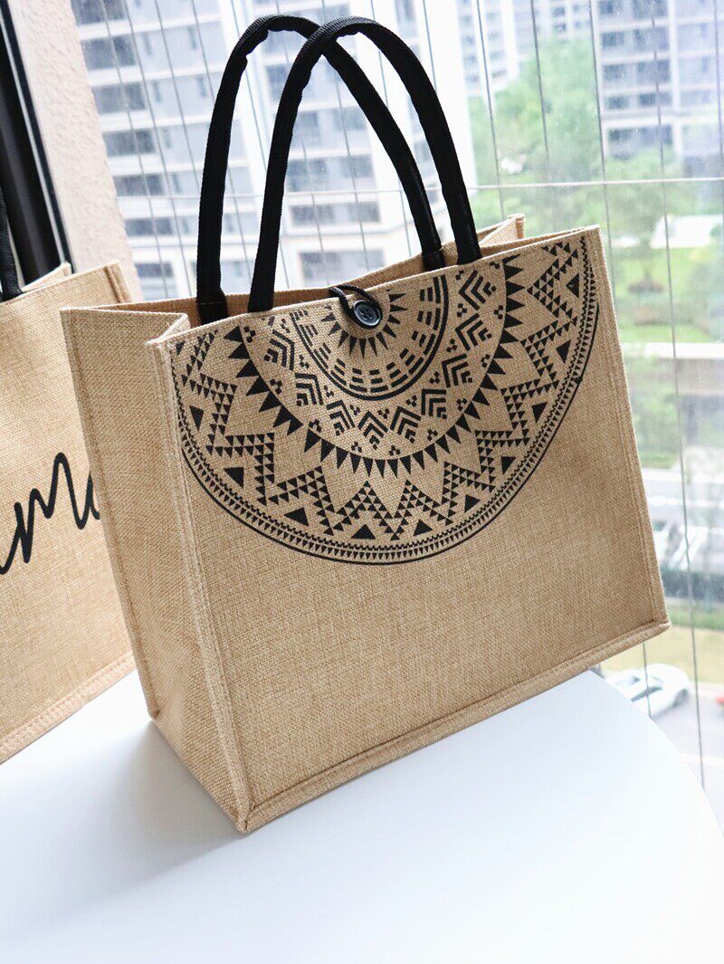 Canvas Linen Tote Bag