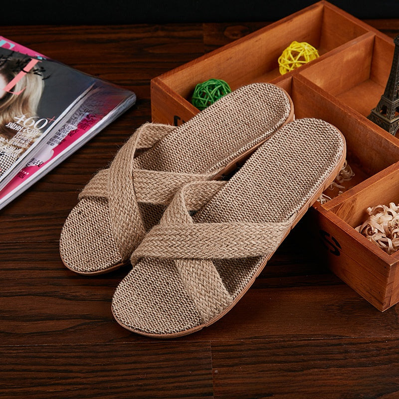 Linen Slippers