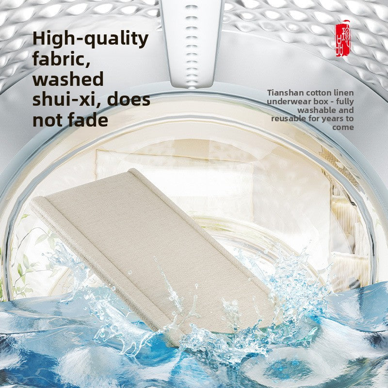 Tianshan Cotton and Linen Socks Box Intimates Storage