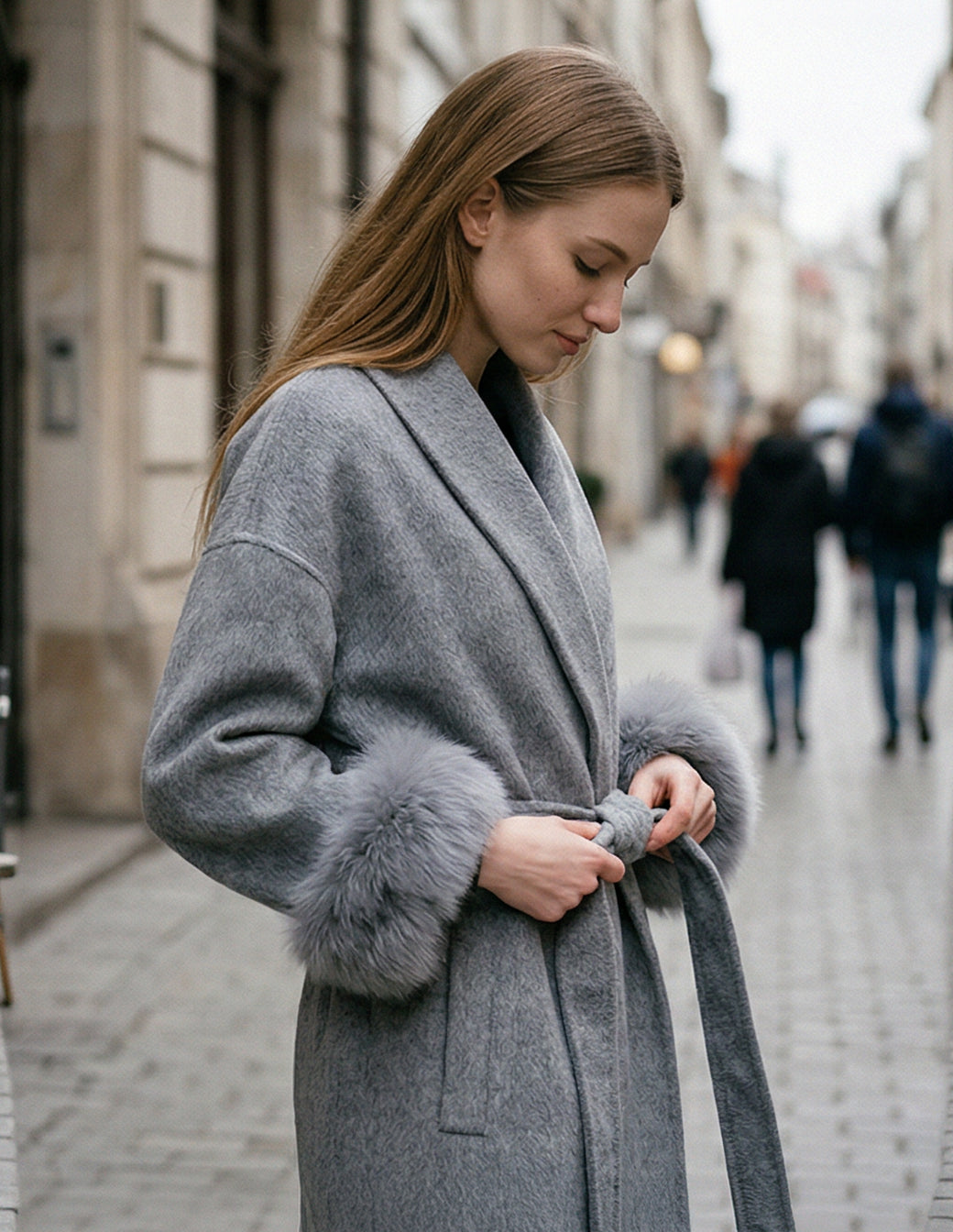 The Woolen Wrap Long Coat