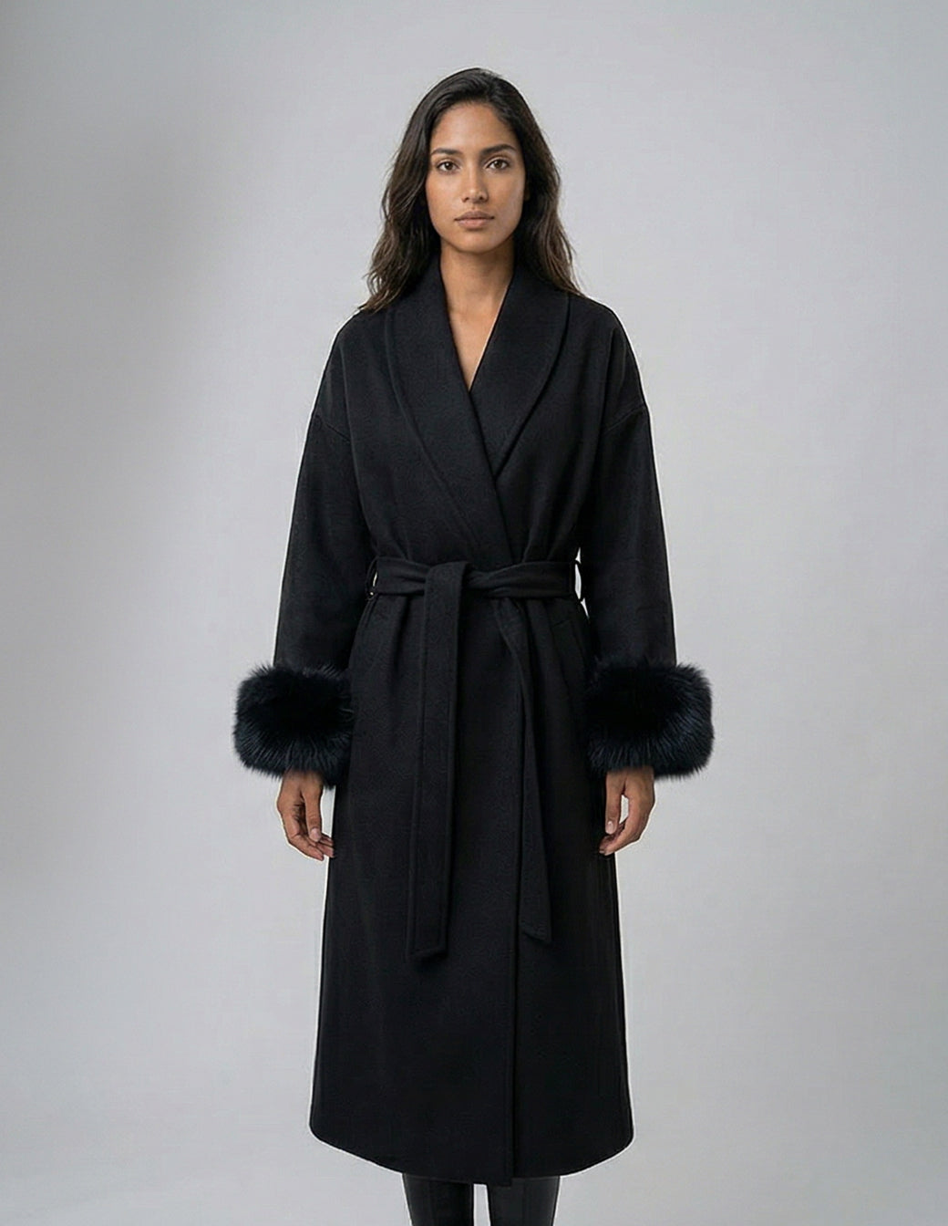 The Woolen Wrap Long Coat