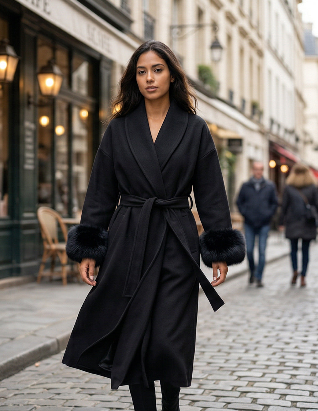 The Woolen Wrap Long Coat