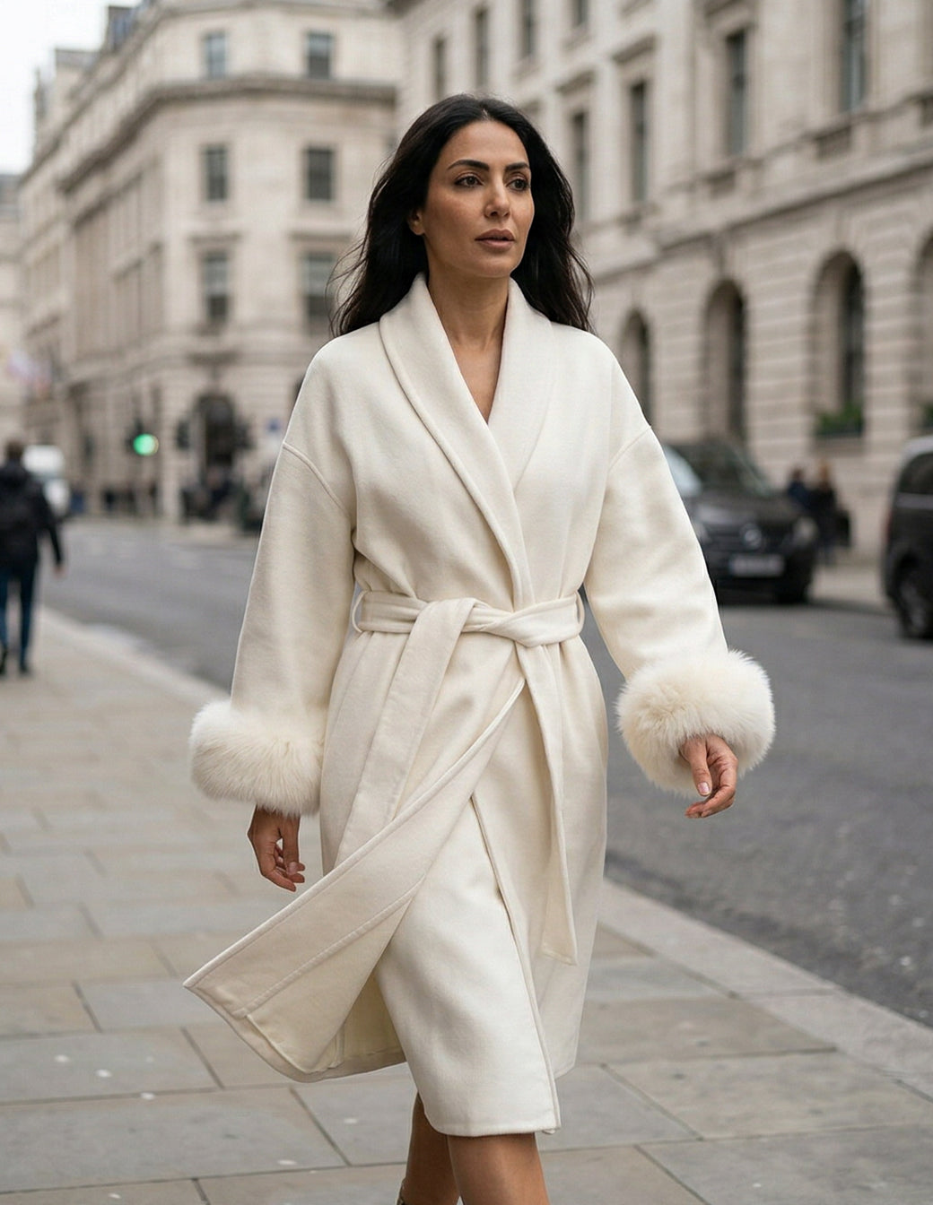 The Woolen Wrap Long Coat