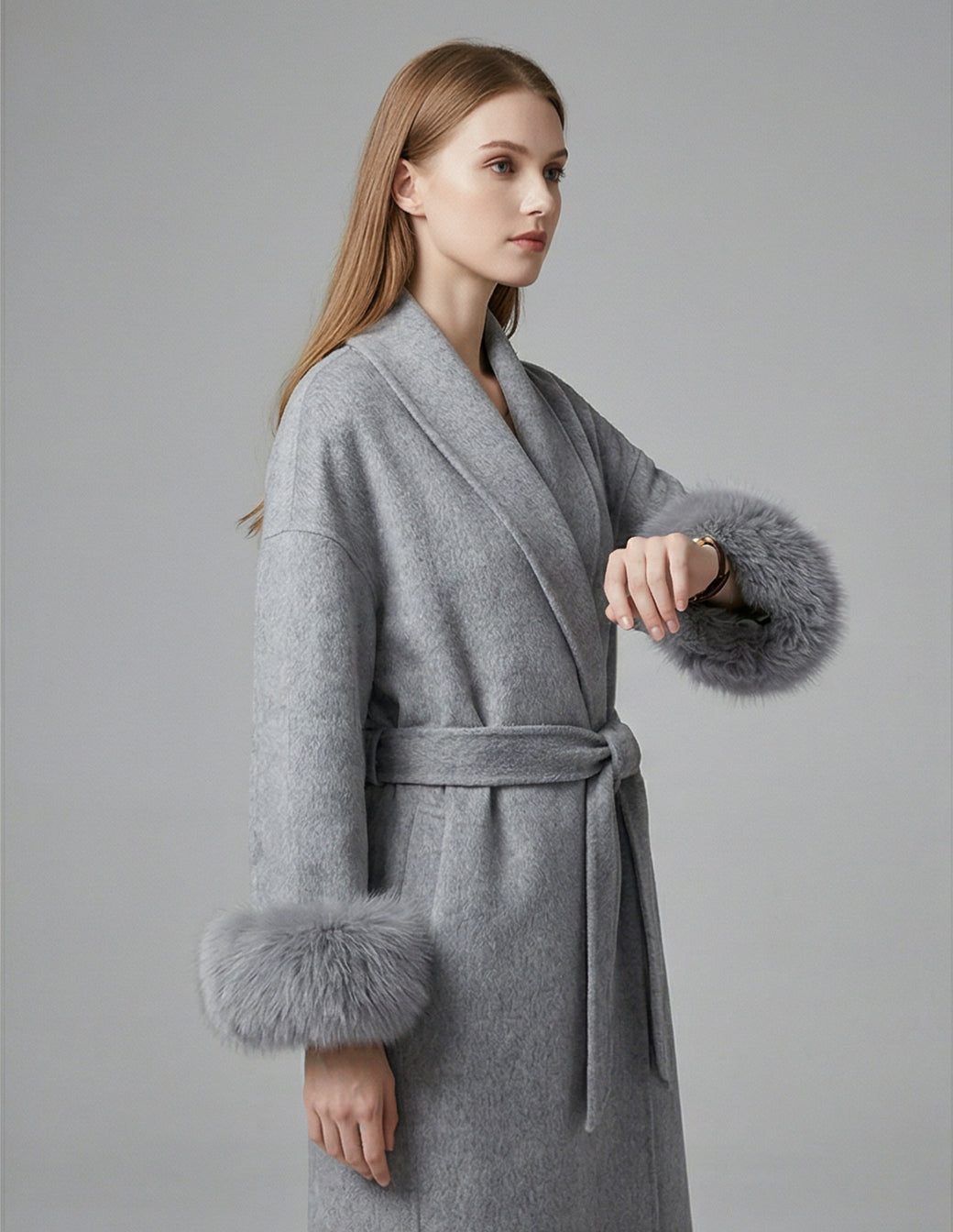 The Woolen Wrap Long Coat