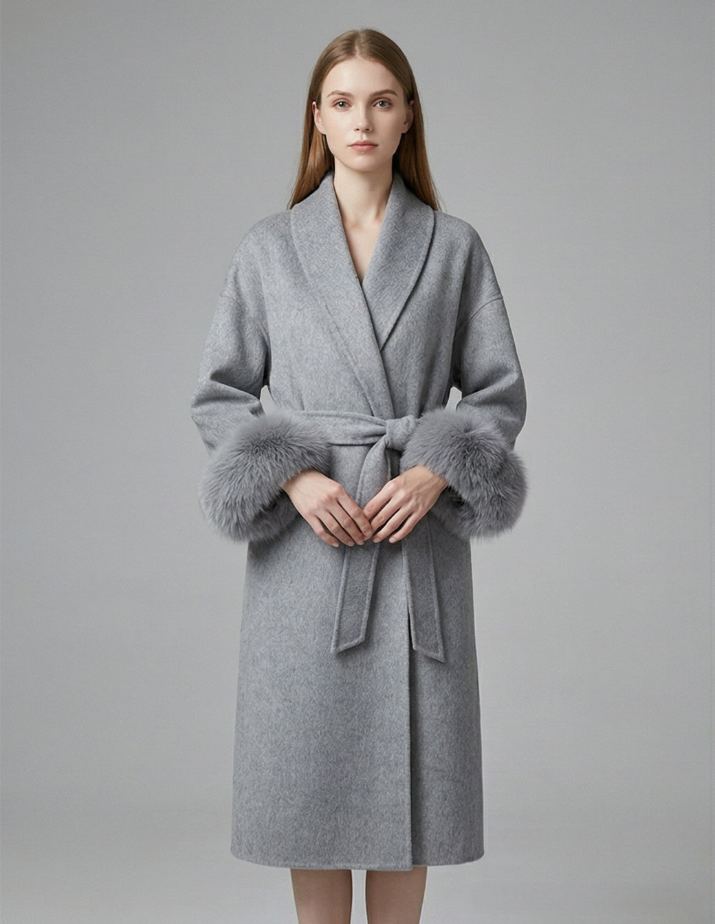 The Woolen Wrap Long Coat