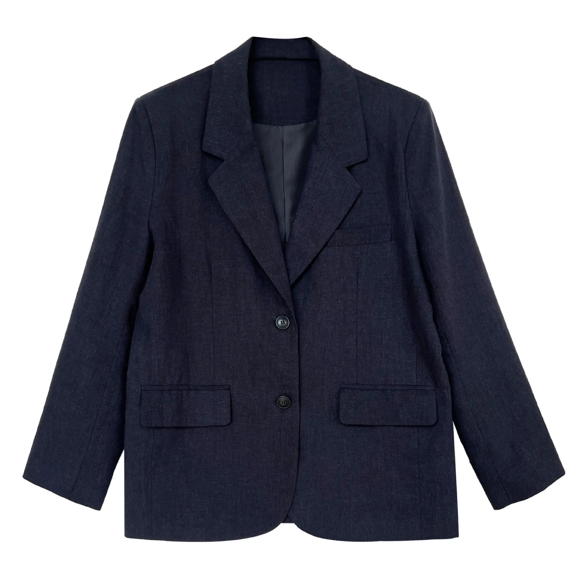 The Raw Fiber X-Long Blazer