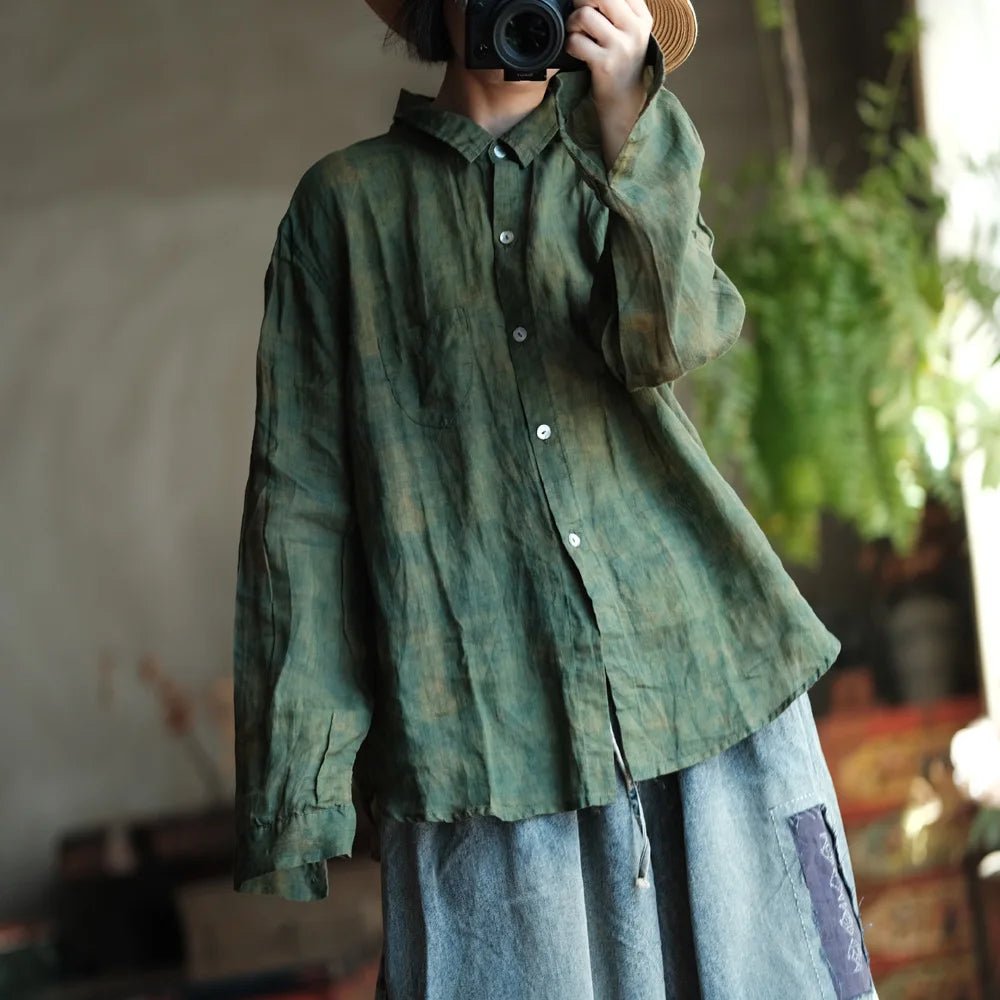 The Artful Ramie Batwing Shirt