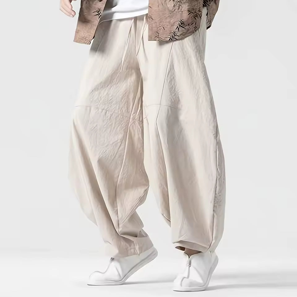 Men’s Cotton Harem Trousers