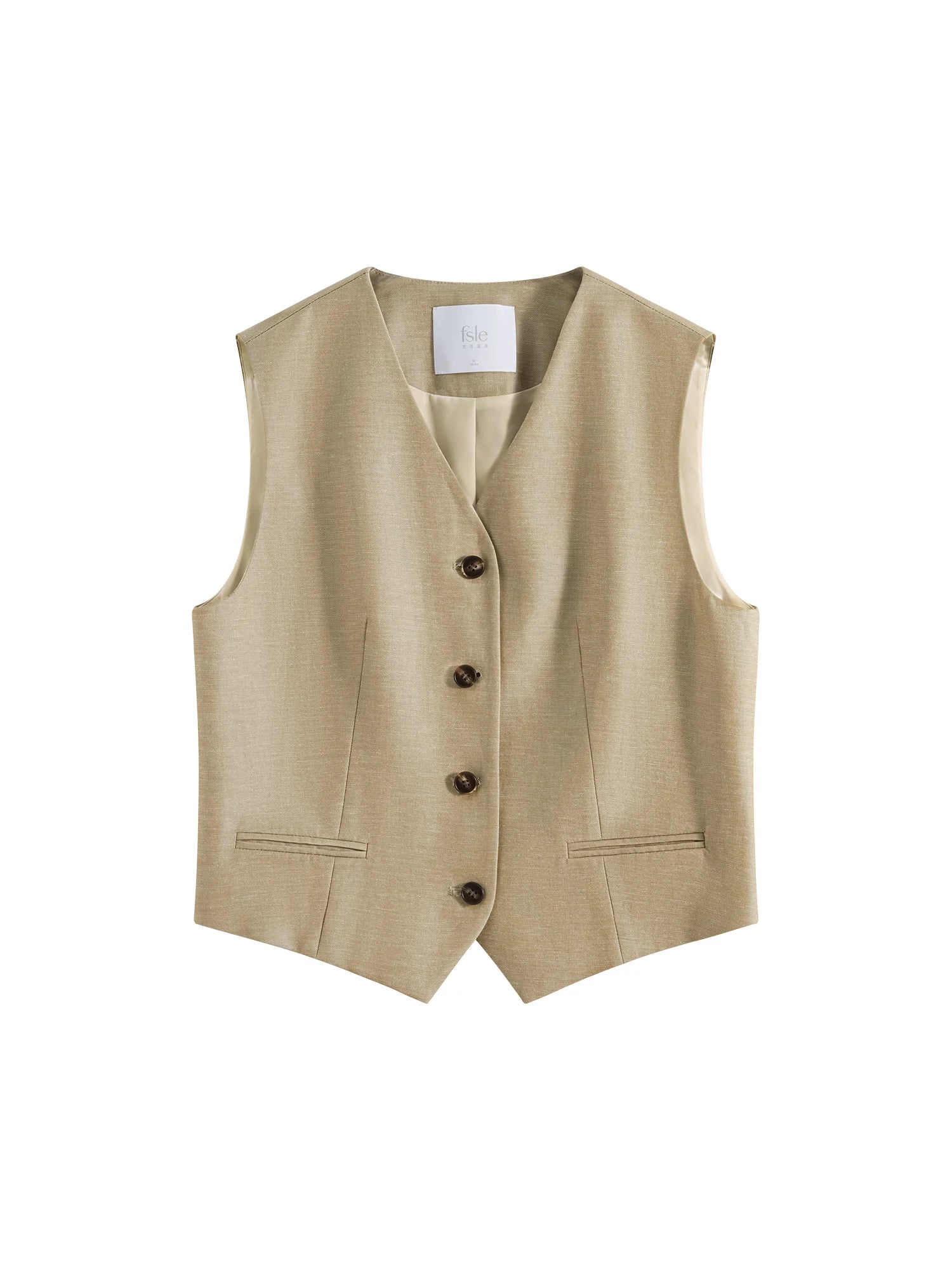Ivory Muse Tailored Top